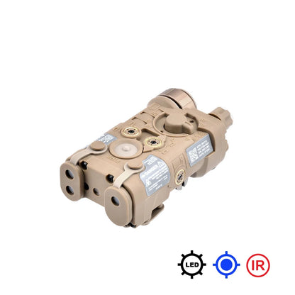 NGAL L3 – Boîtier Laser IR Rouge / Vert / Bleu + LED Blanche, Rail 20mm, Airsoft & Paintball