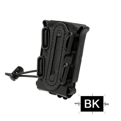 Poche à Chargeur Tactique Molle pour Magasin de Pistolet 9mm avec Clip de Ceinture (Compatible G17, G19, M9, P226) BLACKBEARD OUTDOOR INDUSTRIES