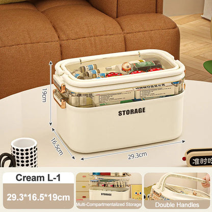 Organisateur Médical Familial Portable – Boîte de Rangement 3/4 Couches Grande Capacité Ma boutique