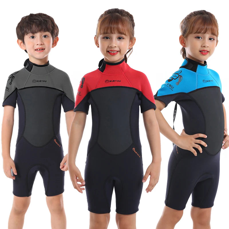 Combinaison Shorty Néoprène Enfant – Surf, Plongée, Natation - BLACKBEARD OUTDOOR INDUSTRIES