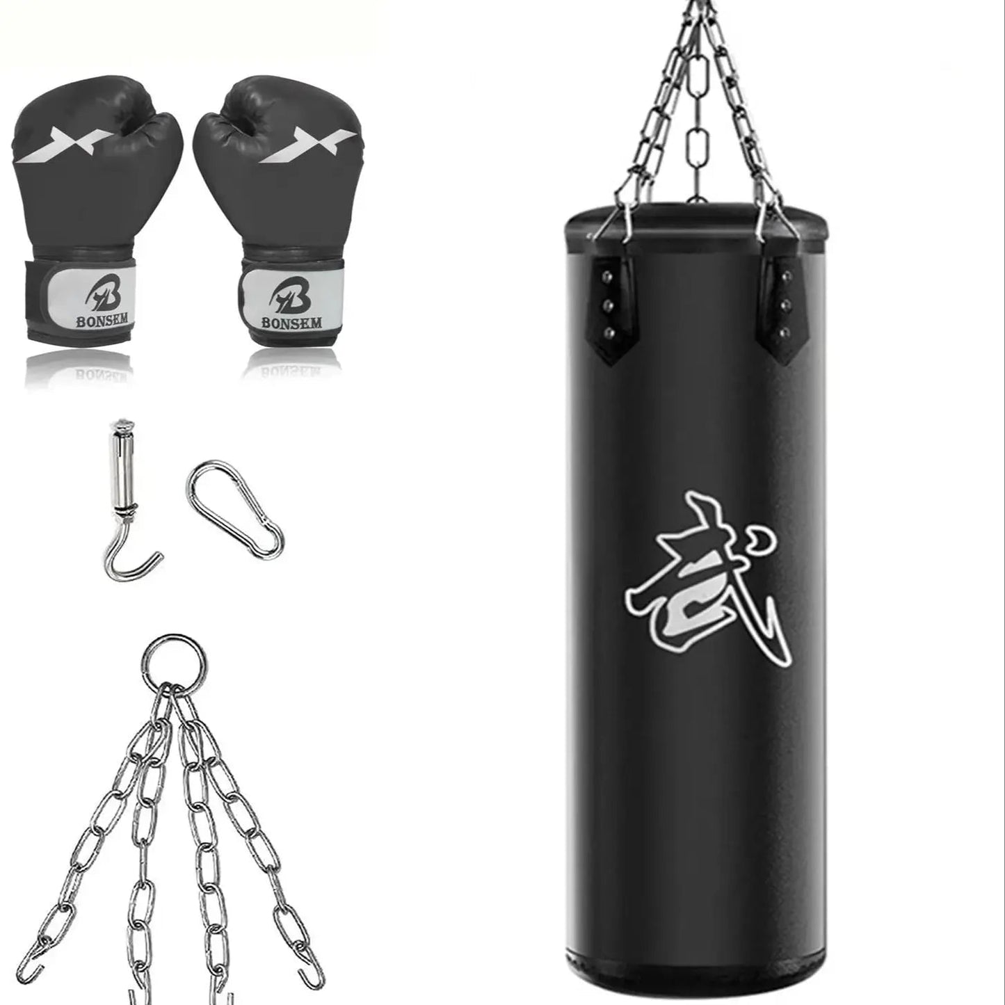 Sac de Boxe Creux en Tissu Oxford - Set pour Adultes et Jeunes BLACKBEARD OUTDOOR INDUSTRIES