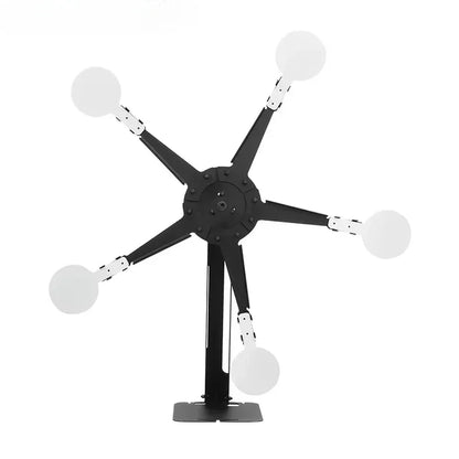 Cible de tir étoile oscillante magnétique