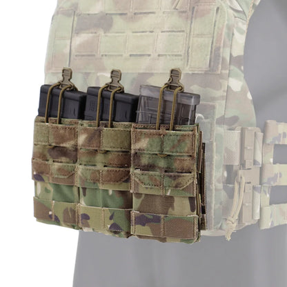 Porte-Chargeur Triple Tactique MOLLE – Nylon 500D | Compatible 556 M4 M16 | 6 Coloris - BLACKBEARD OUTDOOR INDUSTRIES
