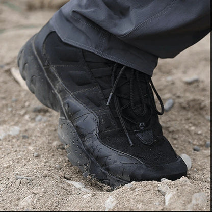 Chaussures Tactiques Militaires Homme – Canvas Résistant, Déperlant, Désert & Airsoft, 39-44