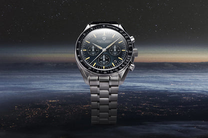 PAGANI DESIGN PD-1701 Moonwatch 2025 – Hommage à la CK2998 – Montre Homme Quartz Chronographe de Luxe - BLACKBEARD OUTDOOR INDUSTRIES