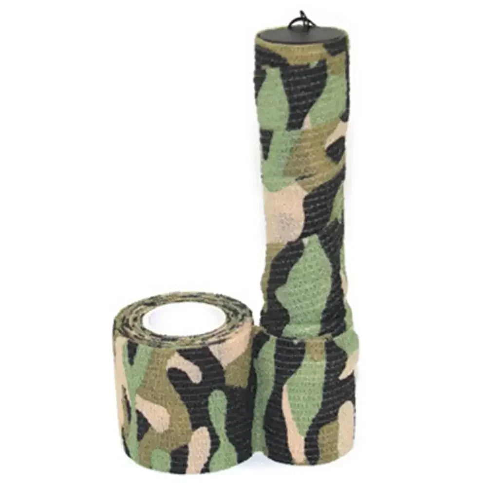 Ruban de Camouflage Extérieur 5 cm x 4,5 m – Bande Adhésive Auto-adhésive Imperméable pour Chasse, Tir et Outdoor Ma boutique