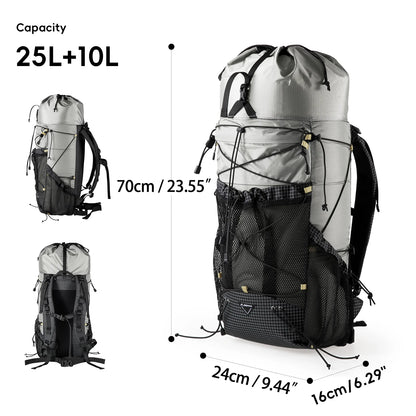 Sac à Dos Ultraléger 35L BISINNA – Randonnée, Camping, Trekking Homme Femme