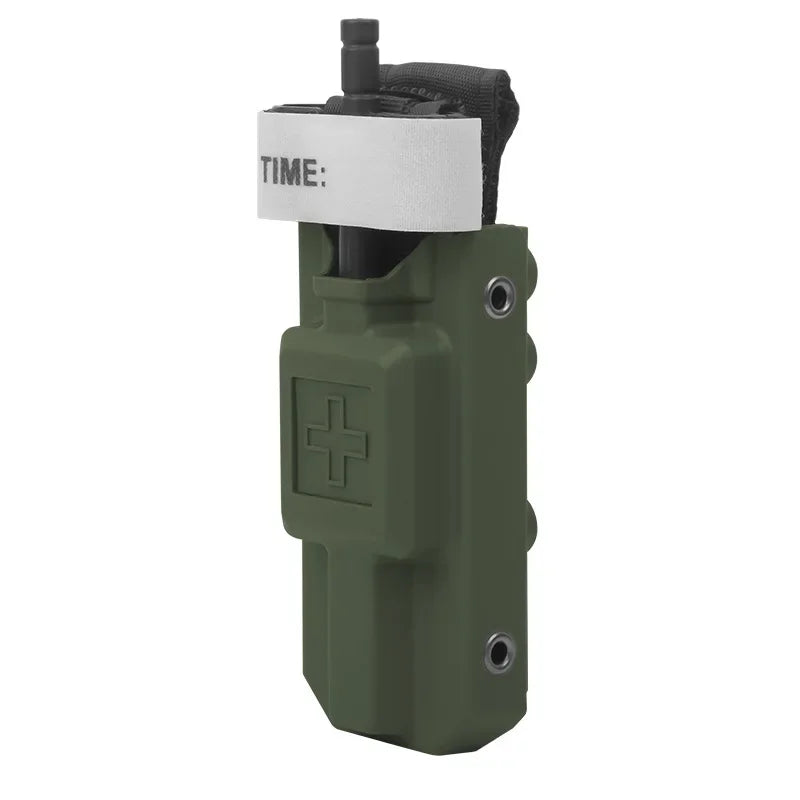 EDC Molle Tourniquet Holder Box – Boîte de Rangement Multifonction avec Système MOLLE | Option avec Garrot d’Urgence - BLACKBEARD OUTDOOR INDUSTRIES