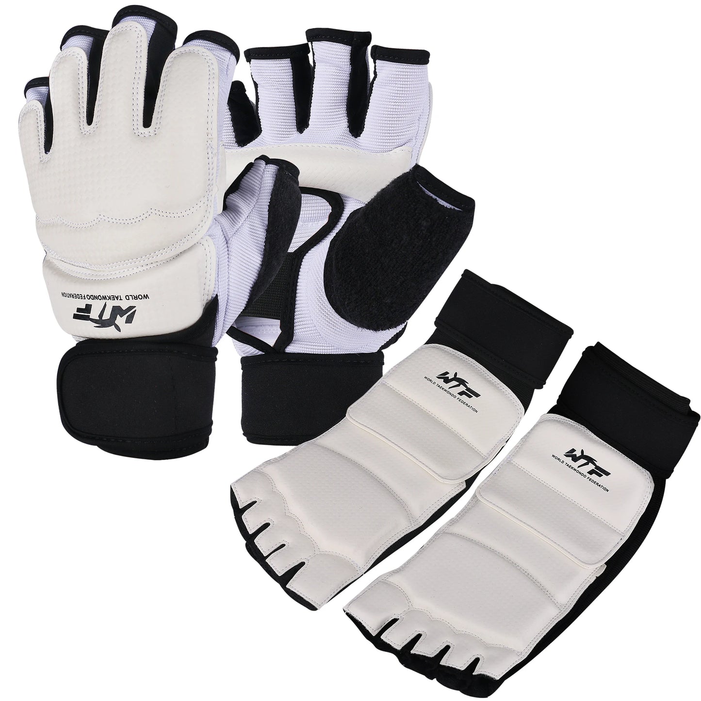 Kit Protection Taekwondo 8 Pièces WTF – Casque, Plastron, Tibières, Gants, Chaussons | Homme Femme Enfant - BLACKBEARD OUTDOOR INDUSTRIES