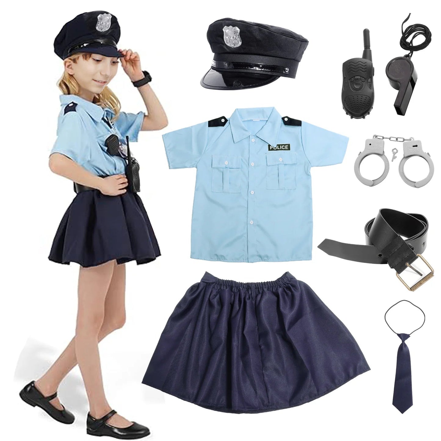 ensemble de déguisements pour enfants, Police, Pompiers, Ouvrier Ma boutique