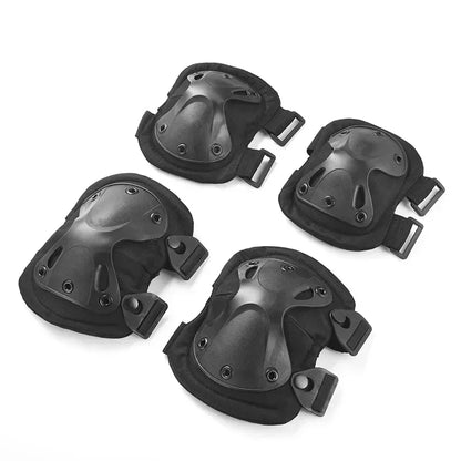 Set de Protection Tactique Outdoor – Genouillères et Coudières pour Vélo, Randonnée, Escalade et Sports de Plein Air - BLACKBEARD OUTDOOR INDUSTRIES