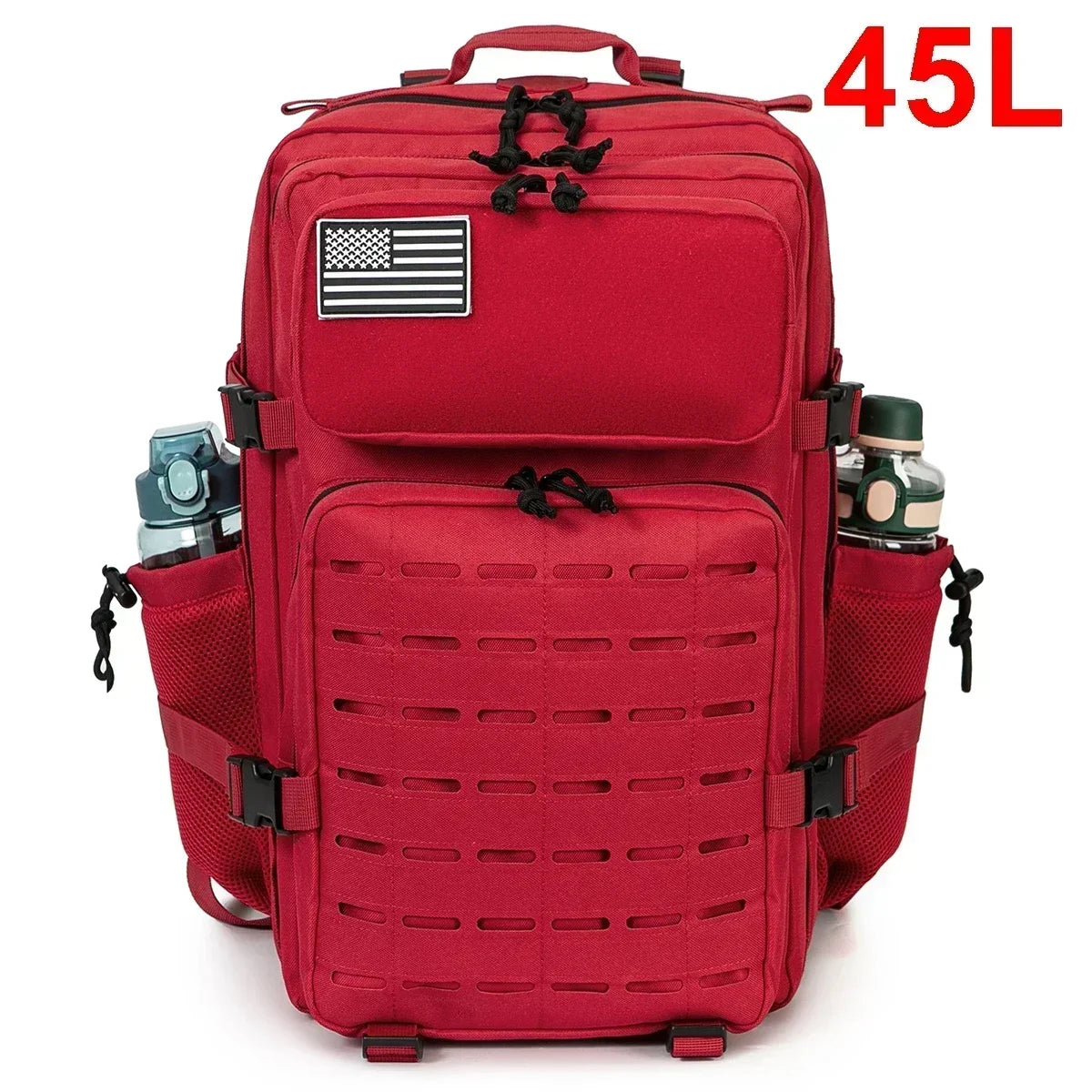 Sac à Dos Tactique Outdoor 25L/45L – Laser Cut MOLLE, Rucksack Polyvalent pour Homme et Femme - BLACKBEARD OUTDOOR INDUSTRIES
