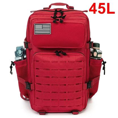 Sac à Dos Tactique Outdoor 25L/45L – Laser Cut MOLLE, Rucksack Polyvalent pour Homme et Femme - BLACKBEARD OUTDOOR INDUSTRIES