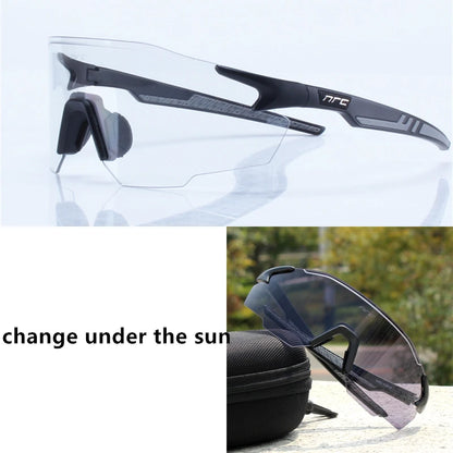 NRC 810 Lunettes de Cyclisme UV400 TR90 – Verres Photochromiques ou Teintés