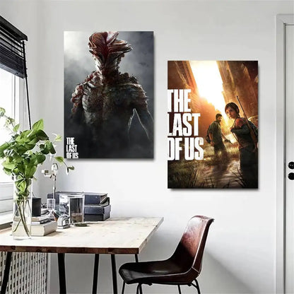 Poster The Last of Us Autocollant Imperméable – Décoration Murale Gaming | Style Esthétique, Sans Cadre | 10x15 à 50x70 cm