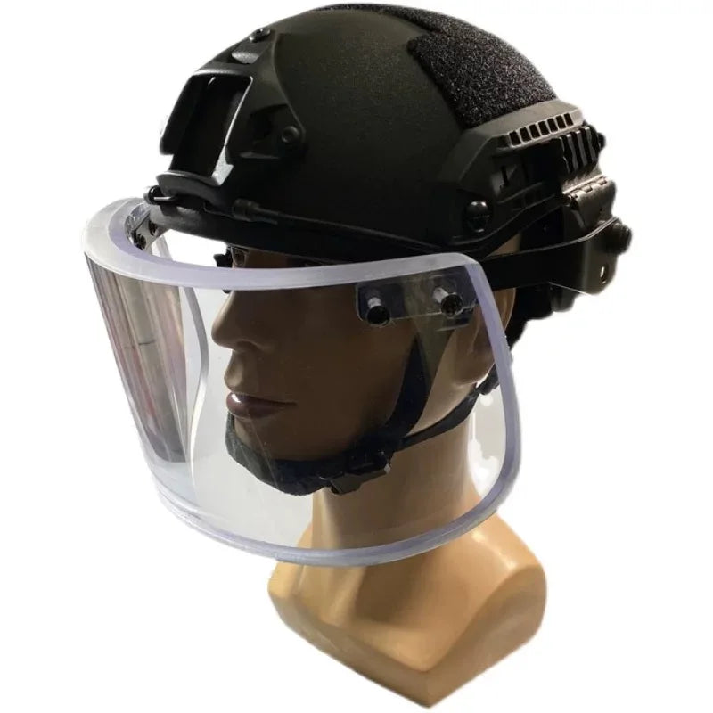 Visière Balistique NIJ IIIA pour Casque Tactique