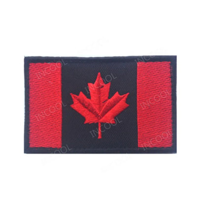 Patch Drapeaux Brodés Amérique et Caraïbes – 8×5 cm avec Velcro - BLACKBEARD OUTDOOR INDUSTRIES