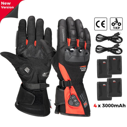 Gants chauffants rechargeables grand froid, tactiles et imperméables