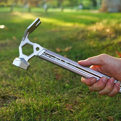 Marteau de Camping Tête Cuivre — Manche Aluminium & Acier Inox | BLACKBEARD - BLACKBEARD OUTDOOR INDUSTRIES