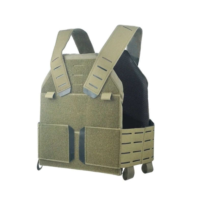 Gilet porte-plaques tactique