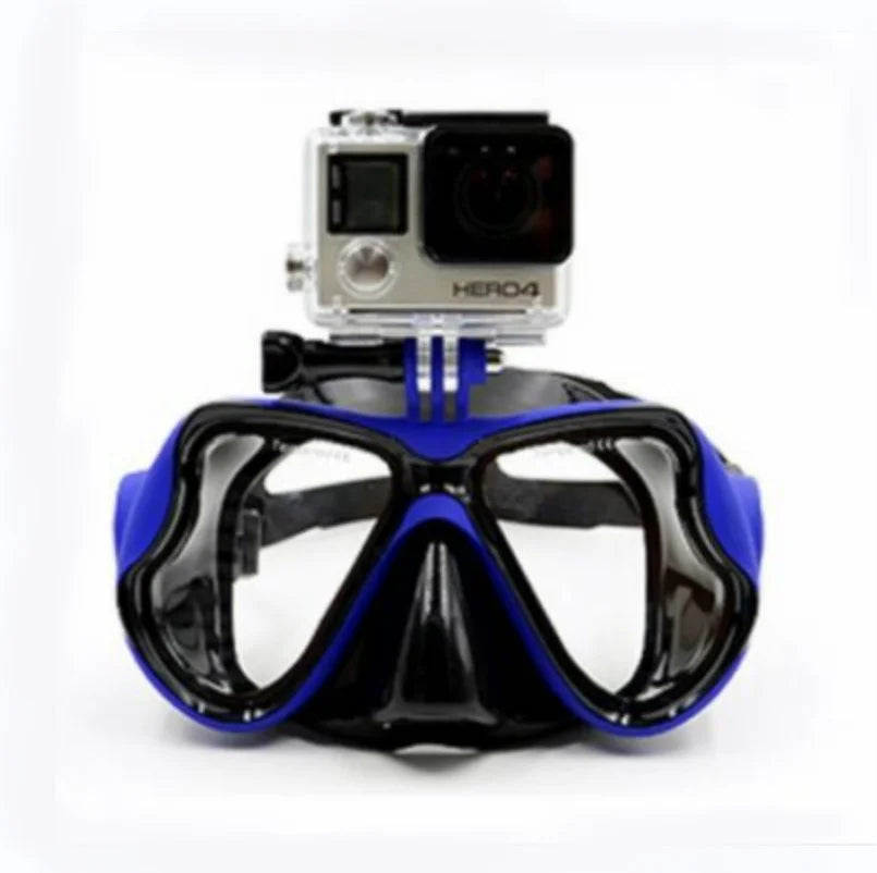 Masque de plongée et snorkeling adulte en verre trempé