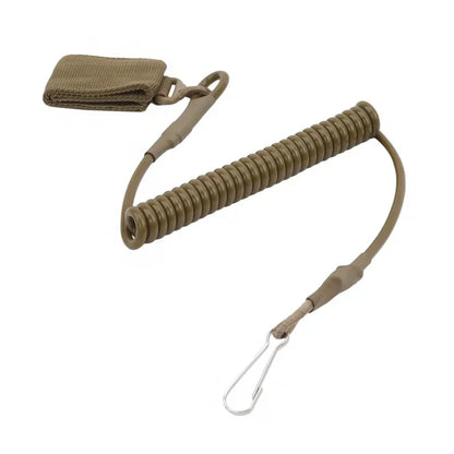 Longe Tactique Élastique Anti-Perte Nylon – Crochet Métal | Ceinture, Gilet, Lampe, Clés | 8 Coloris - BLACKBEARD OUTDOOR INDUSTRIES