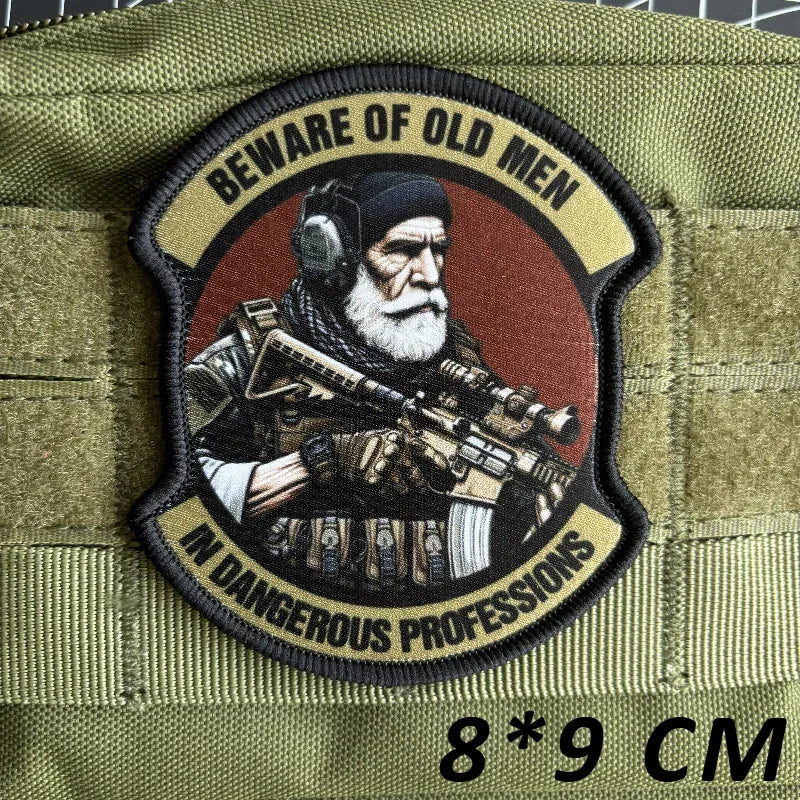 Patch Tactique M4 Rifleman – Badge avec Fixation Velcro - BLACKBEARD OUTDOOR INDUSTRIES