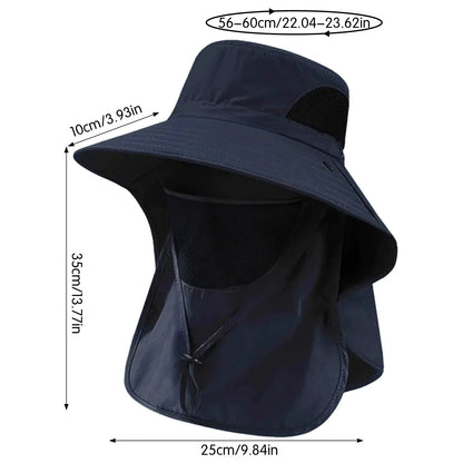 Bob cagoule femme avec couvre-nuque et protection solaire