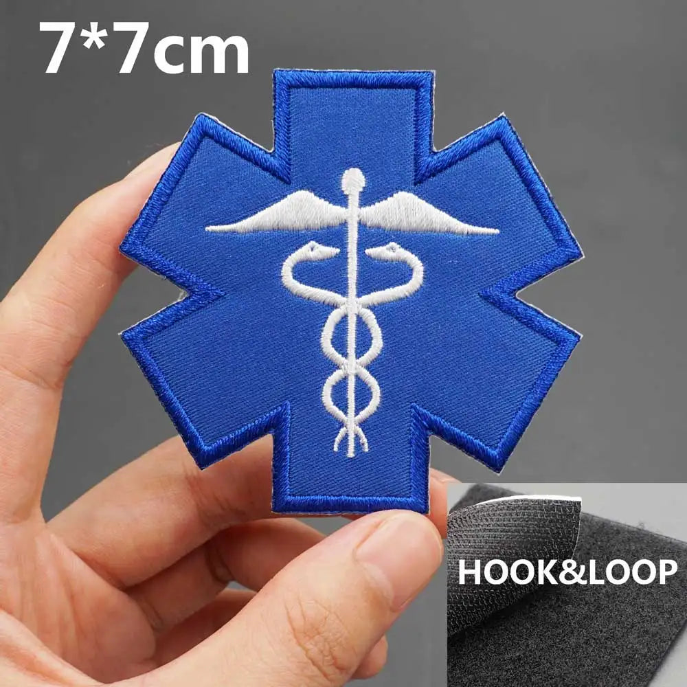 Patch Médical Tactique Brodé - BLACKBEARD OUTDOOR INDUSTRIES