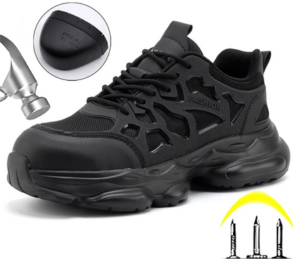 Chaussures de sécurité discrètes police en civil, embout acier