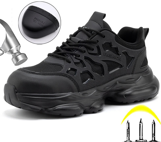 Chaussures de sécurité discrètes police en civil, embout acier