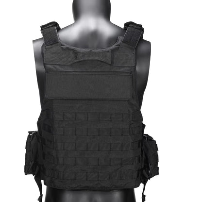 Gilet tactique police réglable - libération rapide, système MOLLE et pochettes détachables - BLACKBEARD OUTDOOR INDUSTRIES