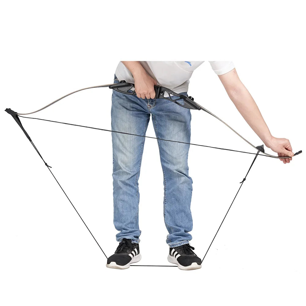 56" Archery Recurve Hunting Bow 30-50lbs Outdoor Hunting Take-down Bow for Right-handed Powerful Shooting Target Practice Bow BLACKBEARD OUTDOOR INDUSTRIES