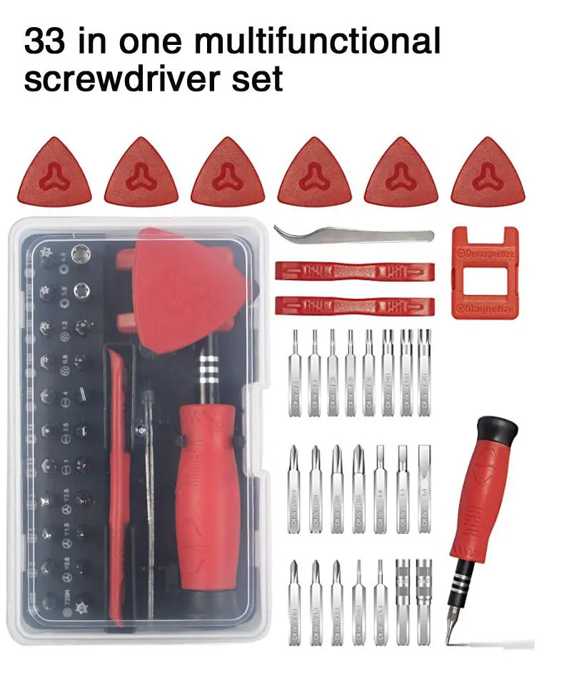 Coffret Tournevis Cliquet Multidirectionnel 30–49 pièces – Acier Vanadium Magnétique - BLACKBEARD OUTDOOR INDUSTRIES