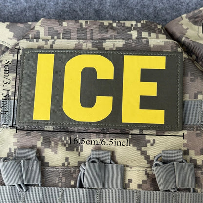 Patch ICE — Immigration & Customs Enforcement USA - BLACKBEARD OUTDOOR INDUSTRIES