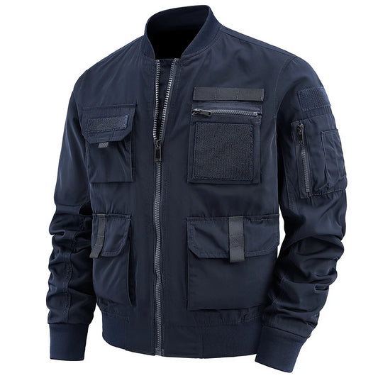 Veste Homme Multipoches Zippée - Casual Polyvalente, du M au 6XL