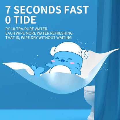 80pcs / 160pcs Wet Toilet Paper – Flushable Adult Hygiene Care Wipes - BLACKBEARD OUTDOOR INDUSTRIES