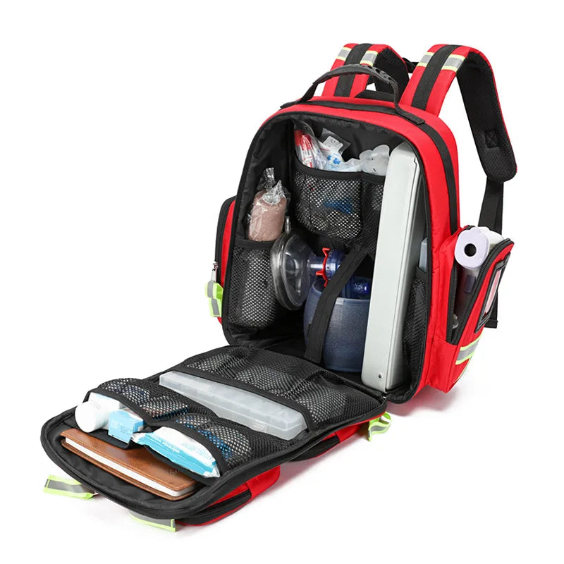 Sac à dos de secours SSIAP multi-compartiments