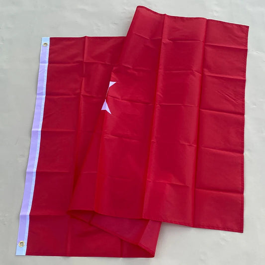 Drapeau de la Turquie – 90x150 cm – Polyester de Haute Qualité – Drapeau 3x5 pieds – Décoration Intérieure et Extérieure BLACKBEARD OUTDOOR INDUSTRIES