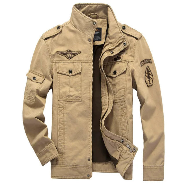 Veste Militaire Homme Air Force One | Coupe Printemps & Automne – Tailles M à 6XL - BLACKBEARD OUTDOOR INDUSTRIES