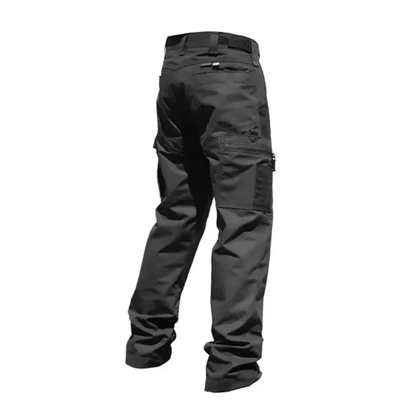 Pantalon Cargo Homme Résistant à l'Usure — Multi-poches, Coupe Droite, Style Tactique et Décontracté - BLACKBEARD OUTDOOR INDUSTRIES