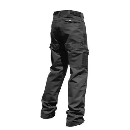 Pantalon Cargo Homme Résistant à l'Usure — Multi-poches, Coupe Droite, Style Tactique et Décontracté - BLACKBEARD OUTDOOR INDUSTRIES