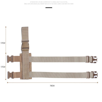 Holster de Cuisse MOLLE Universel – Plateforme de Support Tactique pour Pistolet, Réglable, Idéal pour Chasse, Paintball et Activités de Terrain BLACKBEARD OUTDOOR INDUSTRIES