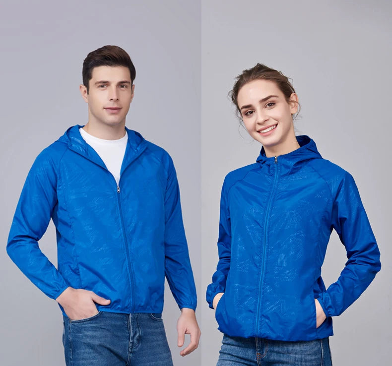 Veste de Randonnée Imperméable pour Hommes et Femmes - Protection Solaire et Coupe-Vent Unisexe | Idéale pour le Camping, l'Escalade et les Activités Extérieures BLACKBEARD OUTDOOR INDUSTRIES