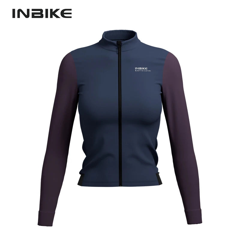 Veste de sport femme pour cyclisme, polaire et coupe-vent