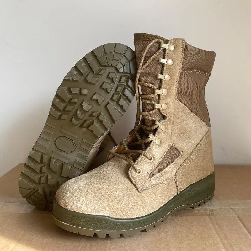 Chaussures Randonnée Montagne WOMY Homme Antidérapantes – Coton, Semelle Caoutchouc, Lacets | Trekking, Outdoor | T.40-47 | Marron & Khaki