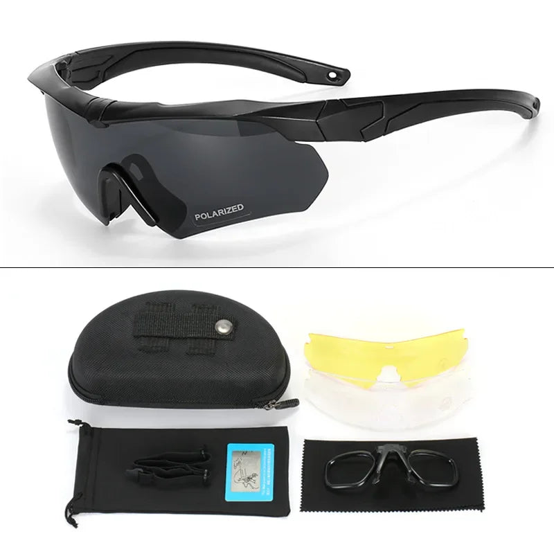 Lunettes Tactiques Professionnelles – Vision HD, Protection Totale & Confort Inégalé - BLACKBEARD OUTDOOR INDUSTRIES