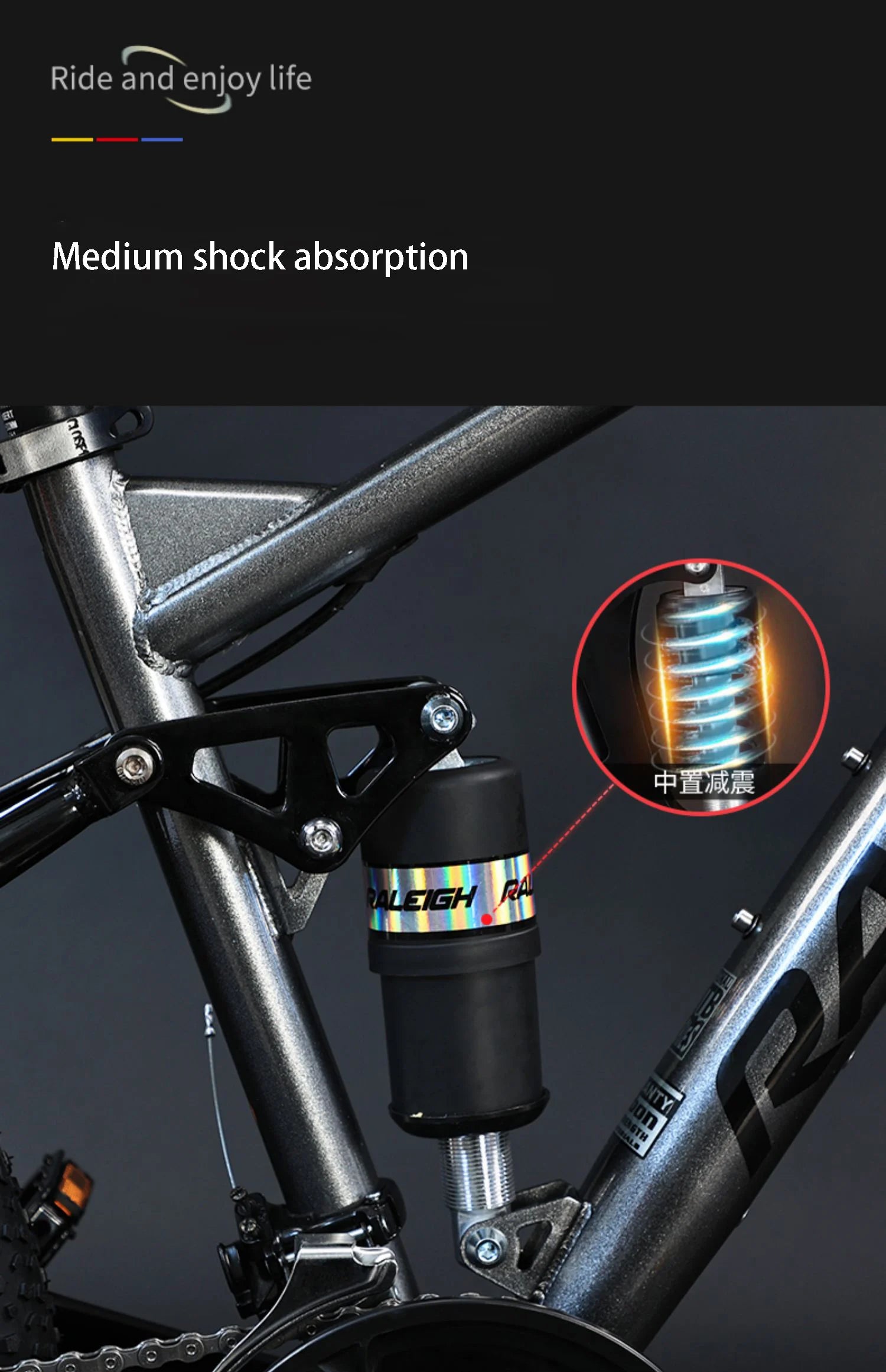 Vélo de Montagne Soft Tail 26"/29" – VTT Double Amortissement pour Descente, Cross Country & Dirt - BLACKBEARD OUTDOOR INDUSTRIES