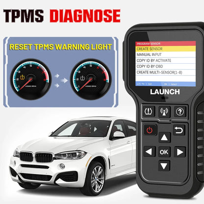 Launch CRT5011E – Outil de Réapprentissage TPMS & Diagnostic OBD2 - BLACKBEARD OUTDOOR INDUSTRIES