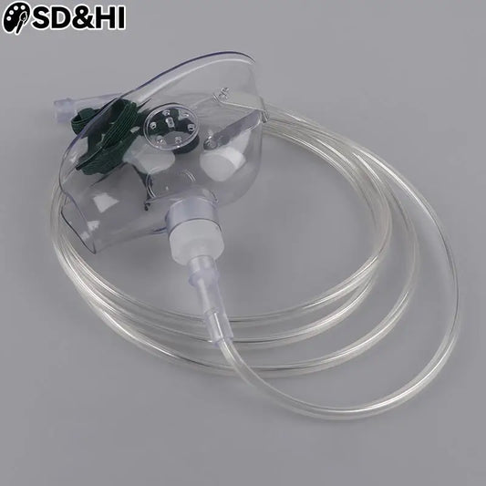 Masque à Oxygène Jetable Adulte avec Tube – Nébuliseur PVC Certifié CE
